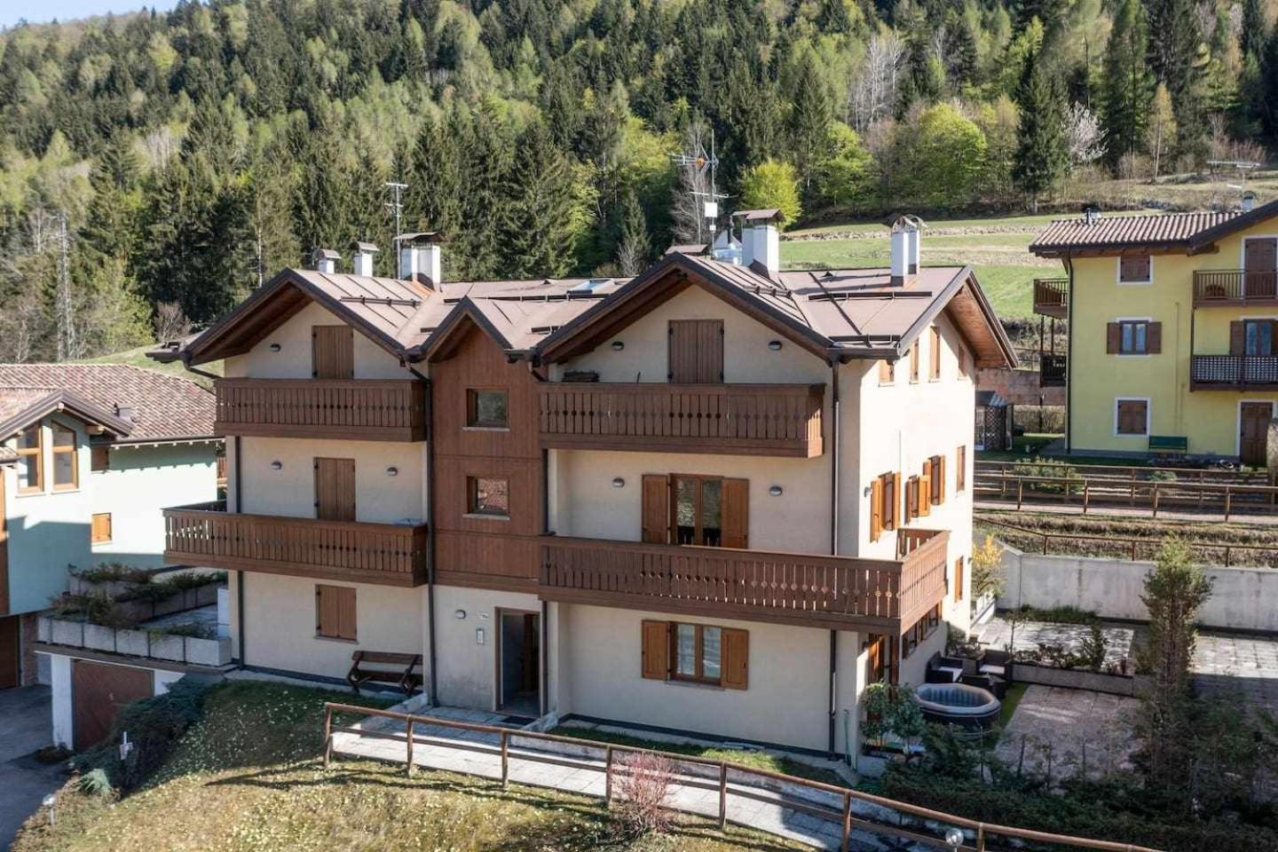 Ferienwohnung Nature La Casa Della Montagna Cavedago Exterior foto